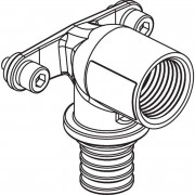 Водорозетка В 16х1/2' MX латунь удлинен надвиж