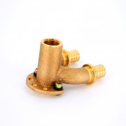 Водорозетка проходная надвиж-В 20 x 1/2