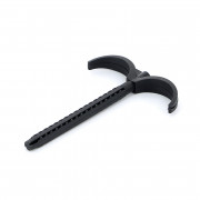 Крюк 8x100 двойной с дюбелем для 2-х труб d32 мм