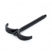 Крюк 8x120 двойной с дюбелем для 2-х труб d32 мм