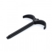 Крюк 8x120 двойной с дюбелем для 2-х труб d32 мм