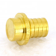 Заглушка 16 латунь для пласт трубы