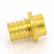 Заглушка 16 латунь для пласт трубы