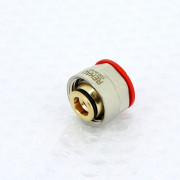 Соединитель В 17х2 никел сталь ЕК для труб RAUTHERM S обжимн