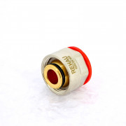 Соединитель В 20х2 никел сталь ЕК для труб RAUTHERM S обжимн