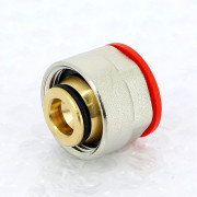 Соединитель В 14х1.5 никел сталь ЕК для труб RAUTHERM S обжимн