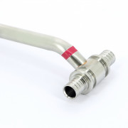 Тройник с трубкой 20х250 для подкл радиатора нерж надвиж