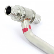 Тройник с трубкой 20х250 для подкл радиатора нерж надвиж