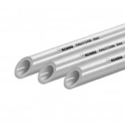 Труба полиэтилен с кислород барьер 32х4.4 бухта 50 м серый Flex