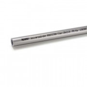 Труба полиэтилен с кислород барьер 32х4.4 бухта 50 м серый Flex