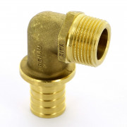 Угол Н 20х3/4' MX латунь надвиж