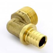 Угол Н 20х3/4' MX латунь надвиж