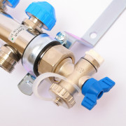 Колл.группа 1'х3/4' нерж 8 вых HKV-D с расходом и термостатич вентилями