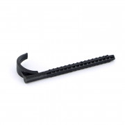 Крюк с дюбелем для монтажа одной трубы