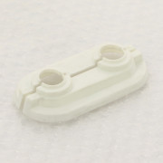 Накладка декор. 15х1.0 с межцентр расстоян 50 мм для труб из меди нерж белая