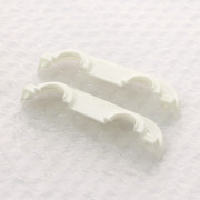 Накладка декор. 15х1.0 с межцентр расстоян 50 мм для труб из меди нерж белая