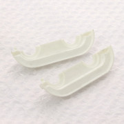 Накладка декор. 15х1.0 с межцентр расстоян 50 мм для труб из меди нерж белая