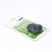 Переходники 3/4' (26,5 мм) для подкл к резьбе пластик 2 шт в блистере