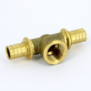 Тройник В 25х3/4'х25 MX латунь надвиж