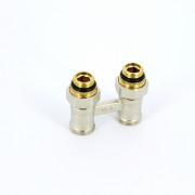 Узел НН 1/2'х3/4' ЕК с накид гайкой шар краны для радиаторов с ниж подвод