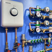 ЭВН проточ. 6 кВт 3-х ступ. Мощность DDH 6 (220В)