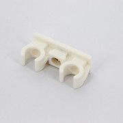 Крепление для труб 12 мм двойное с латунной втулкой М6 BIS