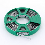 Лента 12 x 0,8 мм монтажная (10 м) оцинк. сталь BIS