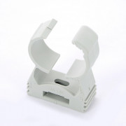 Хомут starQuick 24-28 мм серого цвета, полиамид