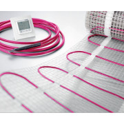 Мат греющий двужил на полимерной сетке 0,5х7 м