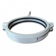 Хомут 110 мм, шумопогл., со шпилькой и дюбелем, КОМФОРТ