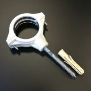 Хомут 50 мм, шумопогл., со шпилькой и дюбелем, КОМФОРТ