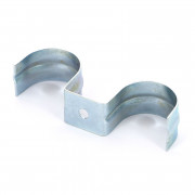 Хомут напольный 28 мм двойной, сталь BIS