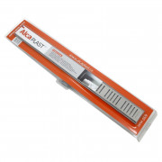 Лоток душевой APZ10 650 мм, с порогами для перф. решетки (с решеткой), нерж.сталь