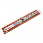 Лоток душевой APZ10 750 мм, с порогами для перф. решетки (с решеткой), нерж.сталь