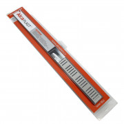 Лоток душевой APZ10 750 мм, с порогами для перф. решетки (с решеткой), нерж.сталь