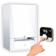 Котел конденсационный EVODENS PRO AMC 90 газовый настенный 89,5 кВт c панелью управления DIEMATIC E