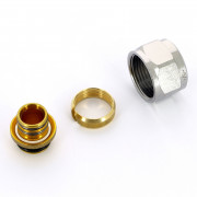 Концовка для м-пл труб 20х2 евроконус 3/4