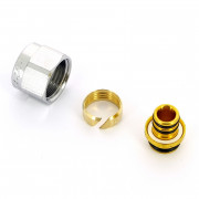 Концовка для м-пл. труб 16х2 евроконус 1/2