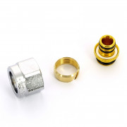 Концовка для м-пл. труб 16х2 евроконус 1/2