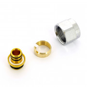 Концовка для м-пл. труб 16х2 евроконус 1/2