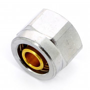 Концовка для пласт. труб 16х2,2 евроконус 1/2