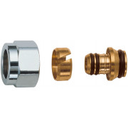 Концовка для пласт. труб 16х2,2 евроконус 3/4