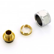 Концовка для пласт. труб 20х2,8 евроконус 3/4