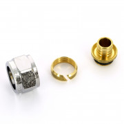 Концовка для пласт. труб 20х2,8 евроконус 3/4