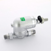 Фильтр 100мкм, под манометр,  Max: 95C, 25 бар. Поворотное соединение 1/2