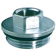 Хромированный концевой переходник 1'-1/2'