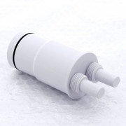 Адаптер для подключения слива с 2-мя прямыми отводами, вход 14 мм/ 1/2