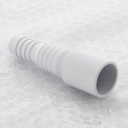 Адаптер прямой для подключения слива бытовой техники, выход 32 мм, белый