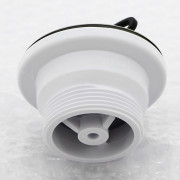 Выпуск 70 мм нерж. решетка с пробкой, выход 1 1/2