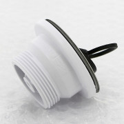 Выпуск 70 мм нерж. решетка с пробкой, выход 1 1/2